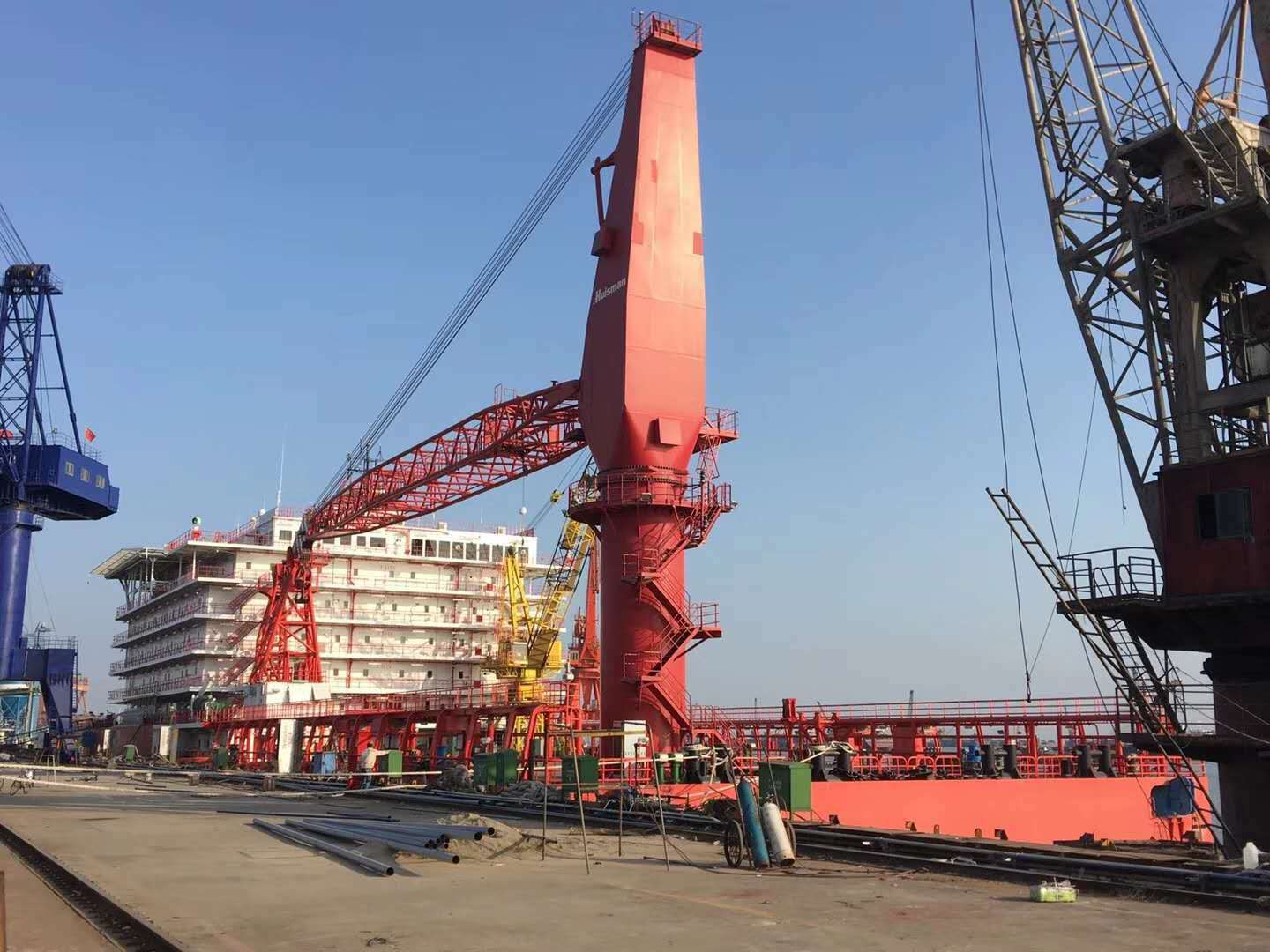 Newly-Built 123 M Accommodation Work Barge